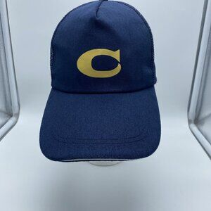 Christiansburg Blue Demons Baseball Cap Hat Hook & Loop Mesh-back C Logo